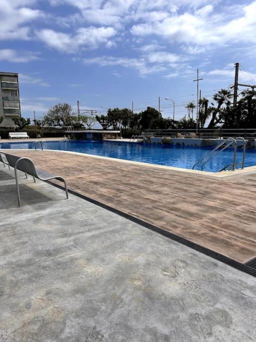 Ferienwohnung Precioso Apartamento En La Playa Barcelona Cabrera de Mar Exterior foto